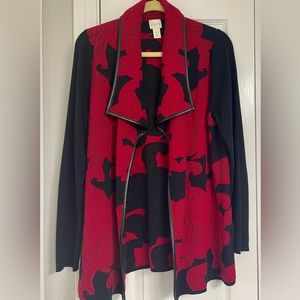 Chico’s Floral Cardigan Jacket